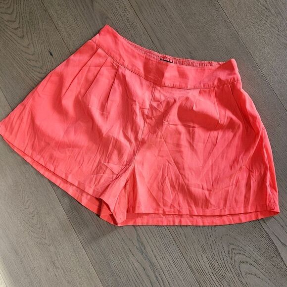 American Eagle Outfitters Pink High Waist Shorts - Picture 1 of 3